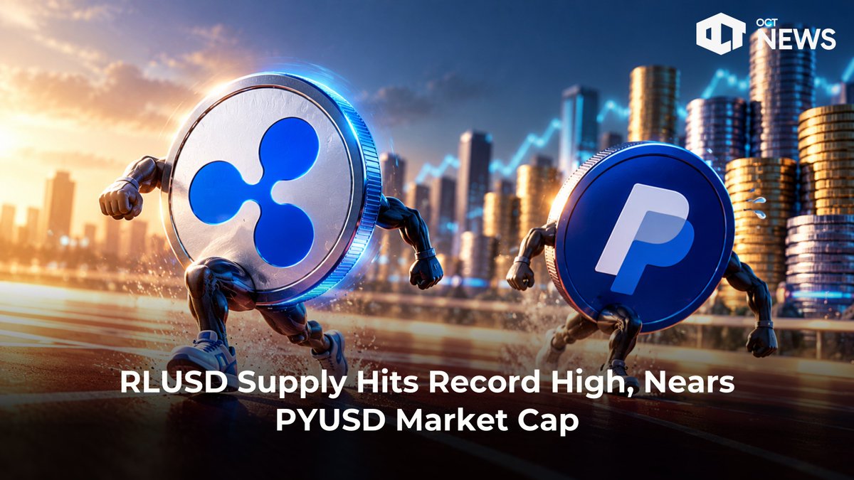 news_oct's tweet photo. RLUSD supply hits a record $2.52B in 2026 as Ripple’s stablecoin closes the gap with PYUSD. See growth, supply trends, and key data.

Read More👇
https://t.co/sUQDPLNW9k https://t.co/Pl4CUNEO6M