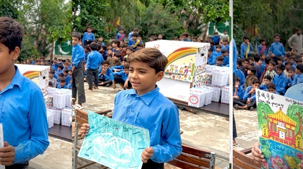 TheDailyCPEC's tweet photo. 🚨BREAKING: China-Pakistan Welfare Initiative Supports 100 Students and Upgrades School Computer Lab in Sargodha. https://t.co/337tKoWdnW