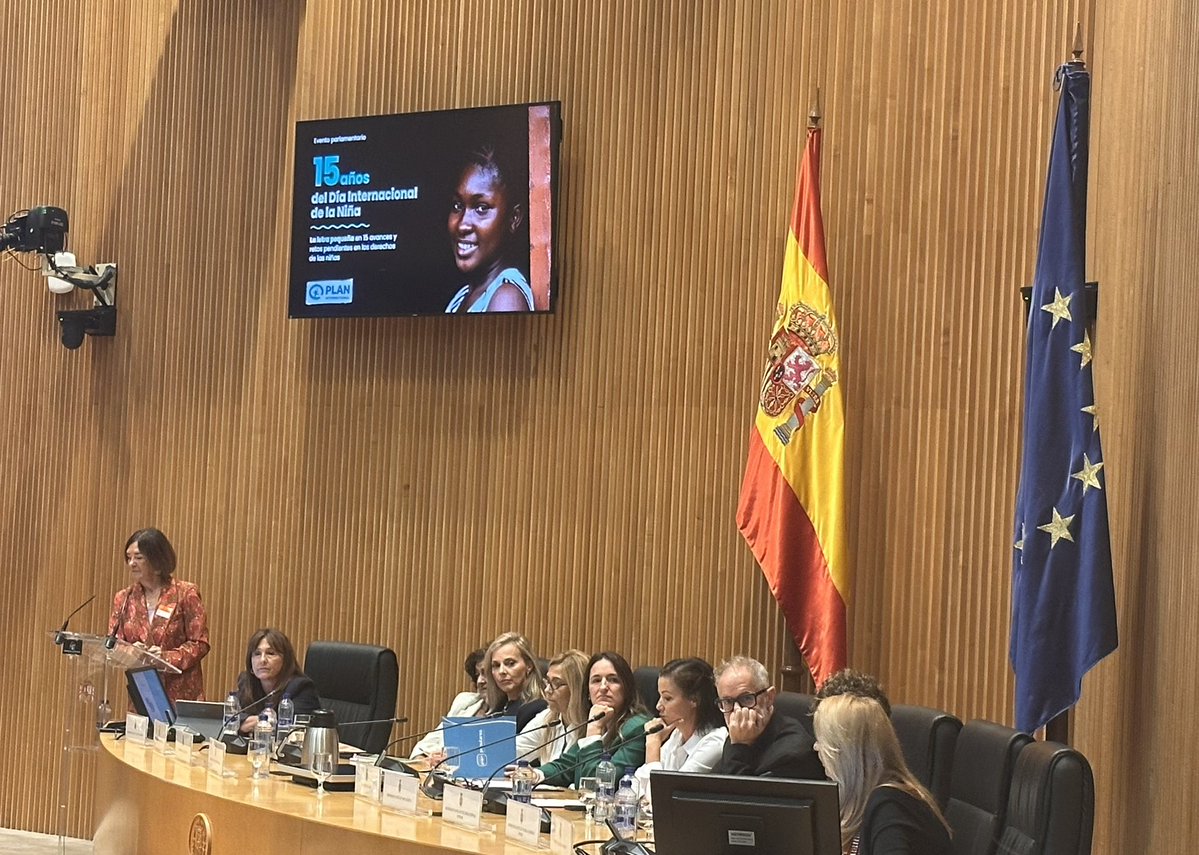 lidiaguinart's tweet photo. En la conmemoración del #DíaDeLaNiña en el @Congreso_Es, organizado por @PlanInt_ES
133 millones de niñas siguen sin escolarizar, 230 millones de niñas y mujeres sufren mutilación genital, aunque se reducen los matrimonios y embarazos infantiles. 
Mucho por avanzar todavía. https://t.co/03bBkQZQvT