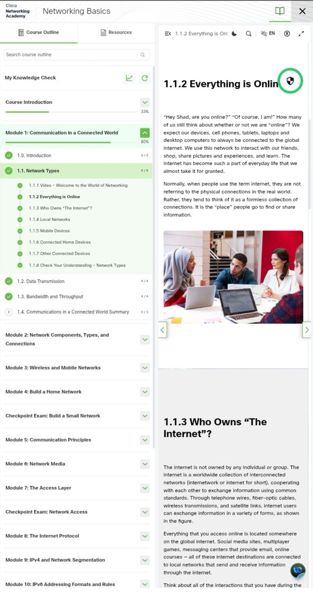 RaifuMutmohinat's tweet photo. Day 9/60
~Completed Module 1 (Communication in a Connected World) in Cisco Networking Academy
~Learnt about the Network Types and Data Transmission
~Also Bandwidth and Throughput.
#60DaysofCyberForge https://t.co/8acF4aEW1f