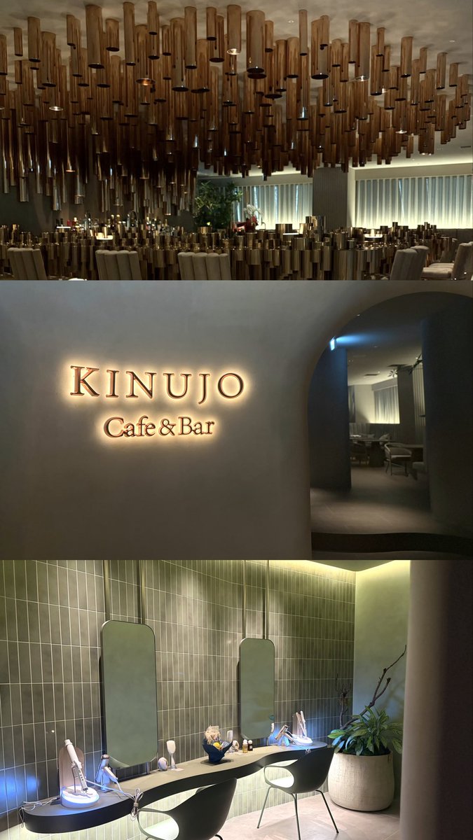 H18rl0's tweet photo. 📍KINUJO  Cafe &amp; Bar 
9月から銀座に新しくオープンしたBAR🍸⋆꙳ 内装も何もかも全てが好みすぎたꌩ-ꌩ💘 カクテルは薔薇の氷がとっても可愛いし美味しかった🌹パウダールームでKINUJOのヘアアイロンやドライヤーヘアオイル等も使えました♬ੈ⟡ 居心地もとっても良かったのでまた行きたいBAR☝🏻️🌟 https://t.co/8FTflwMJ8f