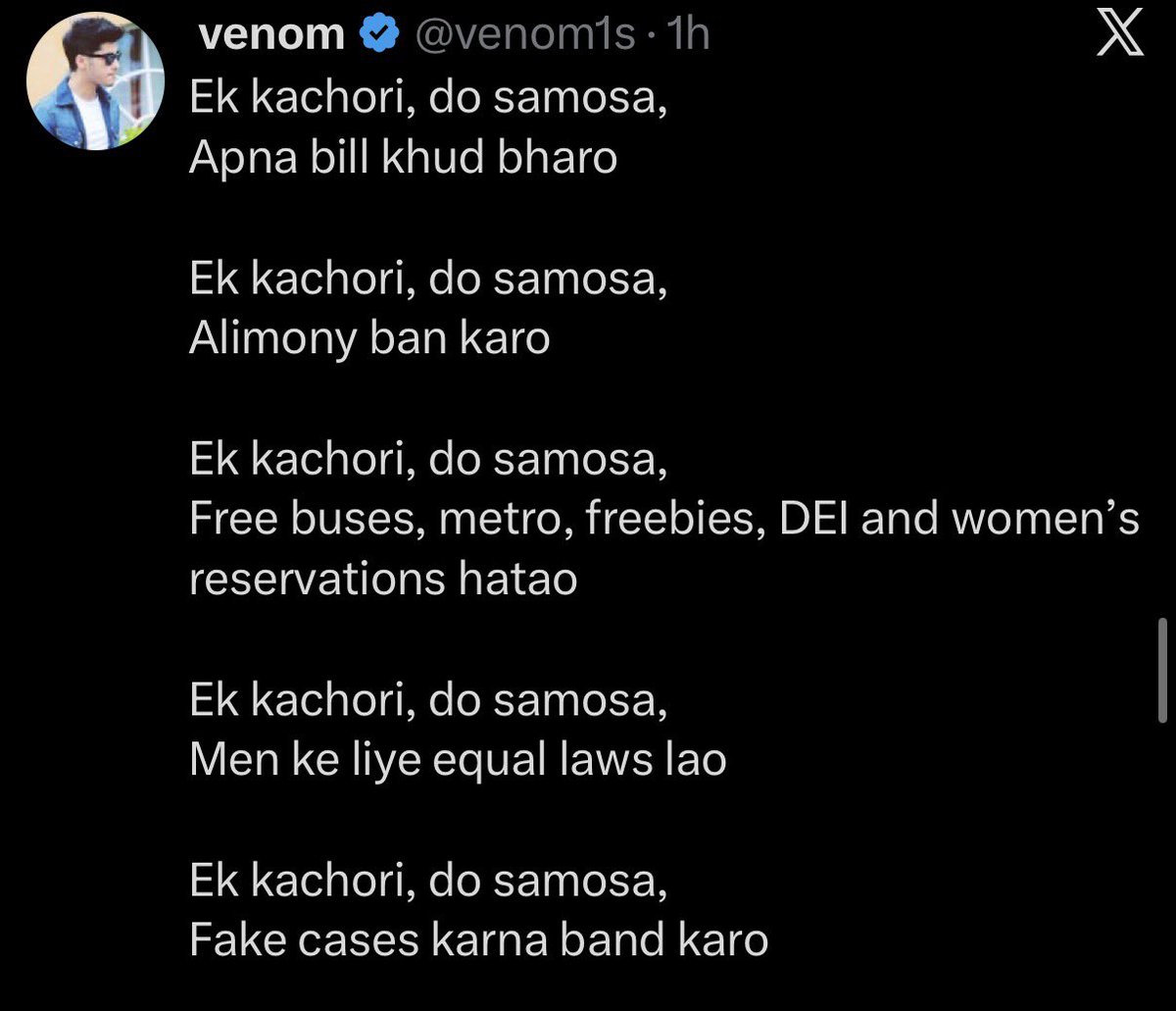 soniya1425's tweet photo. Ek kachori, do samosa,
Tujhpe kon karta hai bharosa🤣 https://t.co/lauaYLGnsQ