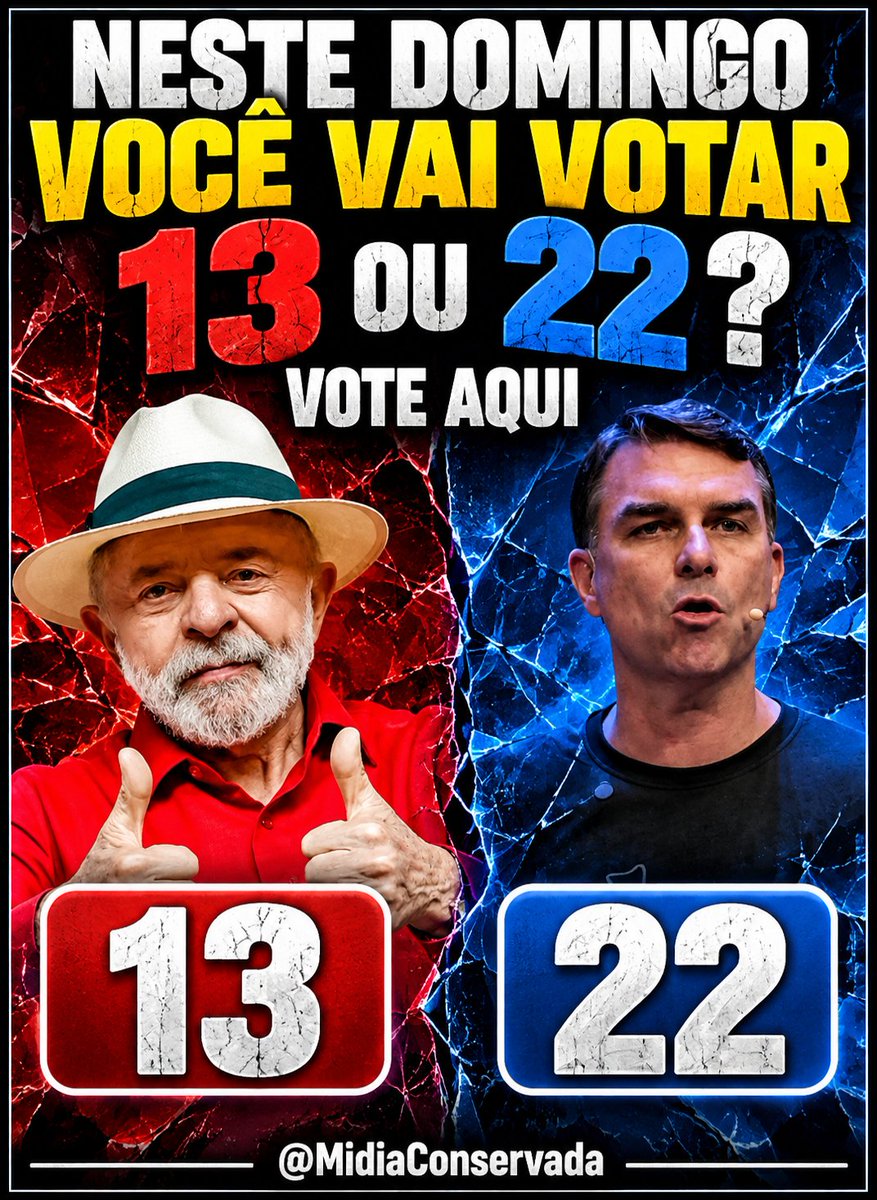 MidiaConservada's tweet photo. Neste domingo quem você vai escolher ❓ https://t.co/9GR8v7FXkb
