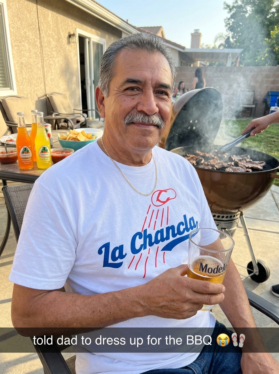 hommstay's tweet photo. Limited-time deal for Prime Members: Funny Baseball Mexican Themed Flying La Chancla Flops T-Shirt https://t.co/Wvob4LhCtt #Amazon via @Amazon
#lachancla #chancla #mexicanmom #latinamom #latinojokes #mexicanhumor #hispanic #chicano #mexican #latinomeme #chanclathrow #lamama https://t.co/xPLldyFDGv