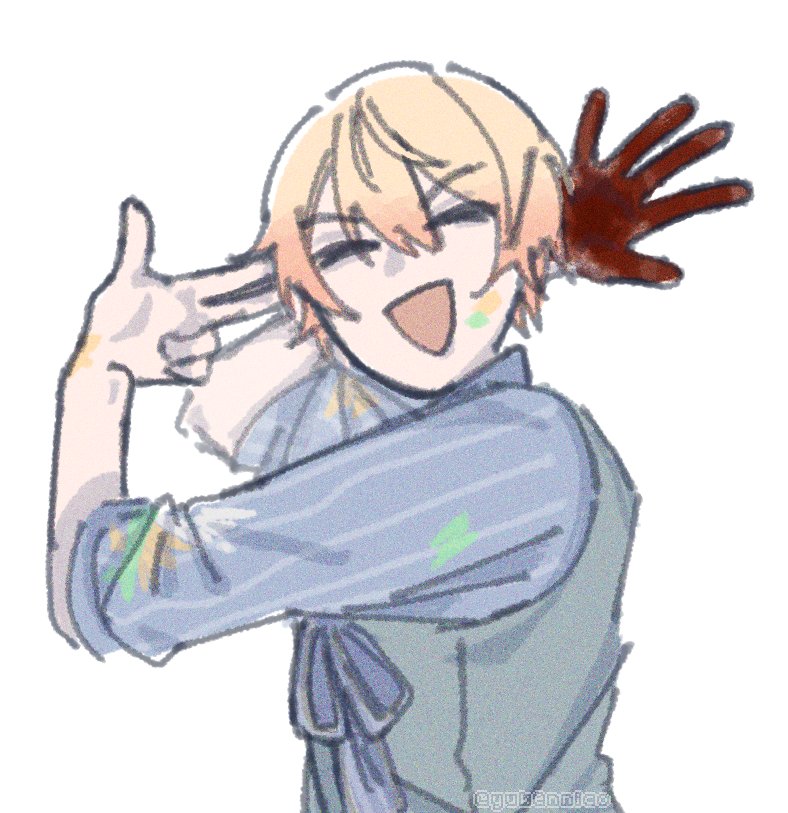 LeftoverVanity's tweet photo. that one trend but with tsukasa https://t.co/VdXHgkwsO9