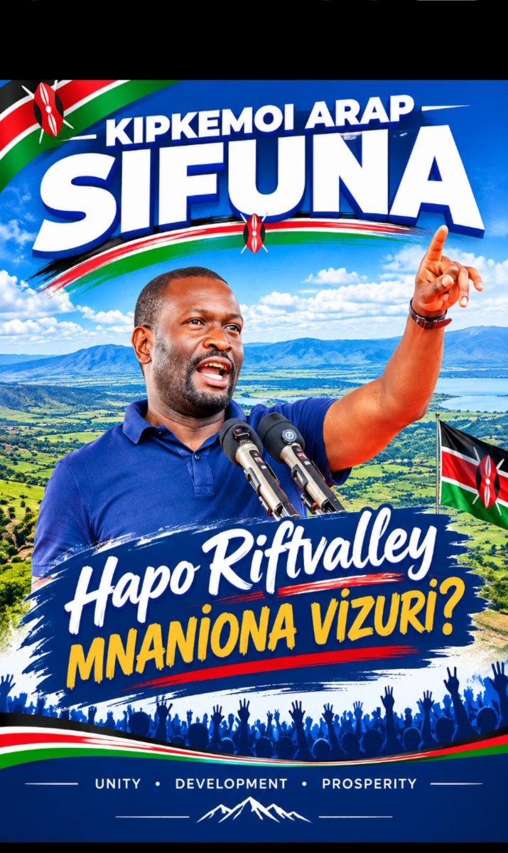 AbdiWaLangas's tweet photo. Hapo Eldoret, Kericho, Bomet, Narok, Nakuru, Baringo, mnatuona vizuri.....
Sisi ndio Sifuna,
Riftvalley is not a Kasongo's property and let no one lie to you, Sifuna anapendwa kila mahali mpaka Sugoi ✅ https://t.co/nhWIngXZXO