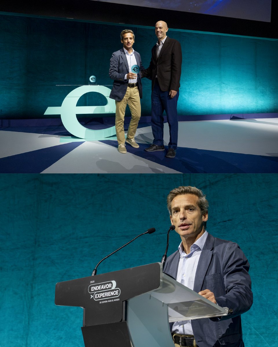 BBVASpark's tweet photo. 🏆 Recibimos el Premio Endeavor España 2026 en la categoría de Compromiso Corporativo con el Emprendimiento.

4 años junto a las empresas innovadoras para ayudarlas a escalar:
🔹 +1.000 M€ comprometidos
🔹 +1.800 clientes

¡Gracias @EndeavorSpain! 🚀

https://t.co/T6VFVOdRyV https://t.co/2zcHOoKvFn