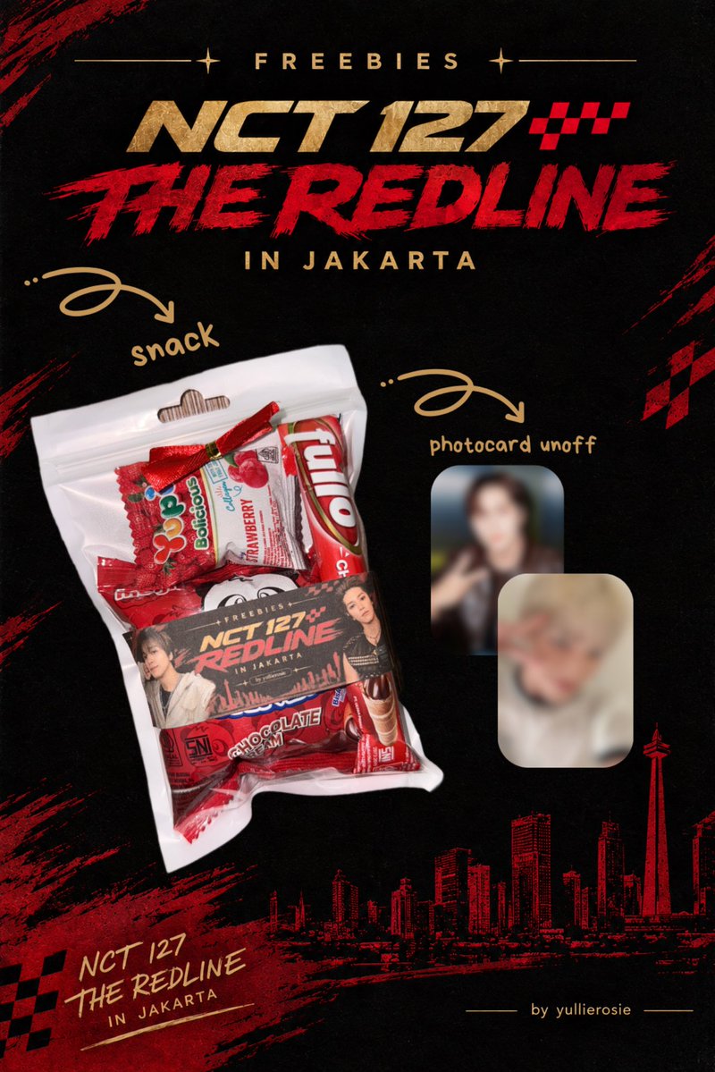 yullierosie's tweet photo. NCT 127 NEO CITY - THE REDLINE in JAKARTA
~~ freebies by @yullierosie 

જᰔ rt and like are appreciated ᰔ

📅 03 Oktober 2026
📍 Indonesia Arena (TBA)

 ୨♡୧ limited qty ୨♡୧

see u there!ᰔ

#NCT127 #THE_REDLINE_JAKARTA 
#NCT127_5TH_NEOCITY_THE_REDLINE https://t.co/cbuIfyR6Xd