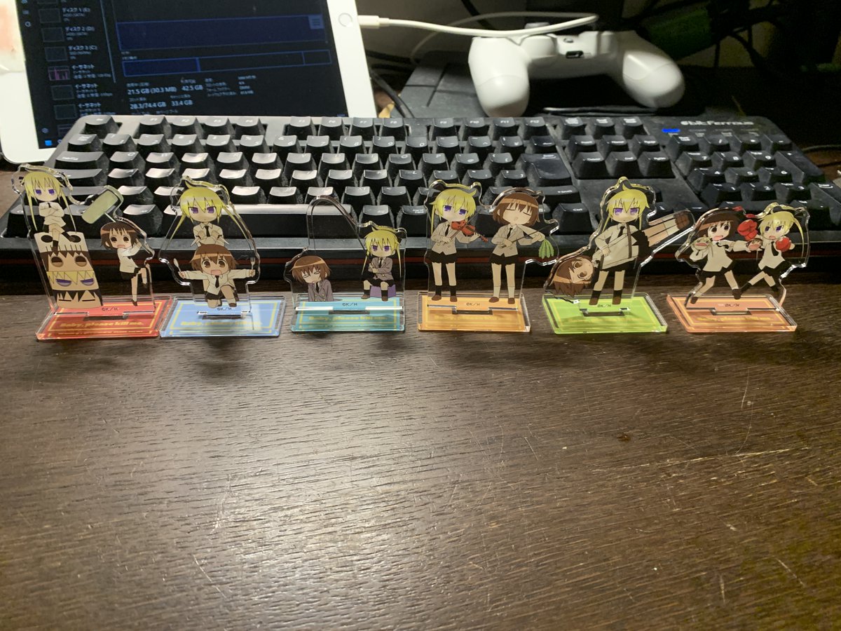 tenisudedede_'s tweet photo. #キルミーベイベー #BabyPleaseKillMe
キルミーアクスタ買ったゾ～これ https://t.co/KGCHN0G3gz