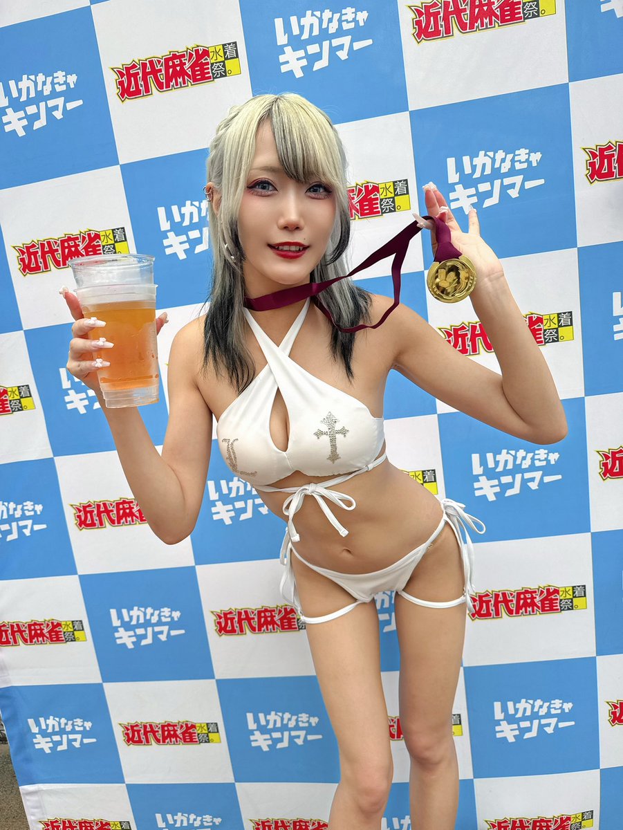 wachacha_lili's tweet photo. 2部チェキ完売ありがとうー！！

#近代麻雀水着祭2026
#いかなきゃキンマー https://t.co/1Wm6laCAGH