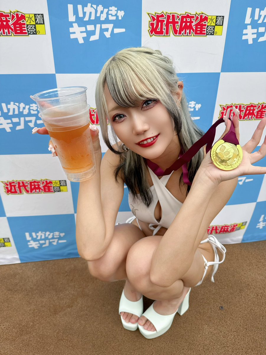 wachacha_lili's tweet photo. 2部チェキ完売ありがとうー！！

#近代麻雀水着祭2026
#いかなきゃキンマー https://t.co/1Wm6laCAGH