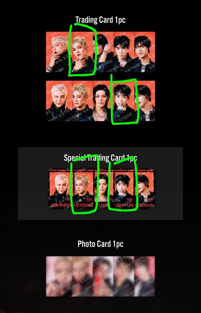 limitlessbubu's tweet photo. NCT127 THE REDLINE イリチル
RANDOM TRADING CARD
ソウルコン ラントレ トレカ 交換

譲　ジェヒョン　ジャニ　ヘチャン
求　テヨン　ジェヒョン 同種 異種

郵送またはベルーナでの引き渡し https://t.co/CU6xEX66fp