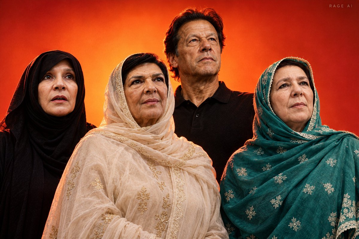 RageAIcreator's tweet photo. آج عمران خان کی بہنیں جیل میں ہیں۔
اگر بھائی کے لیے آواز اٹھانے پر بہنیں جیل جا سکتی ہیں، تو کل آپ کی بہن، آپ کی ماں، آپ کی بیٹی بھی محفوظ نہیں۔
خاموشی کسی کو نہیں بچائے گی۔

اٹھو، اگلی واری تہاڈی اے۔ https://t.co/VlFFDRnj99