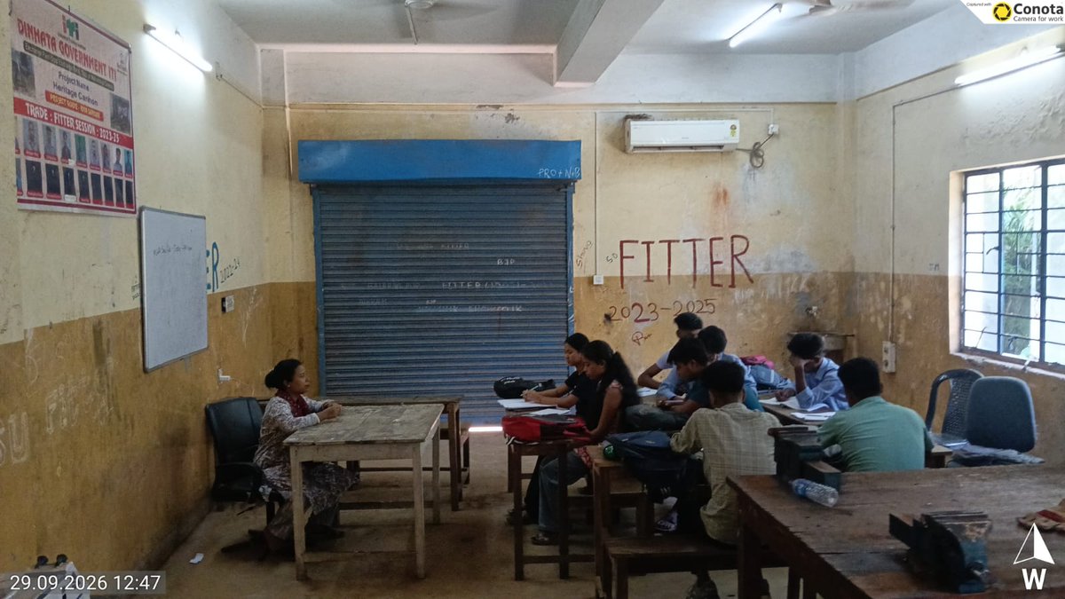 DinhataO's tweet photo. 📚✨ Today’s Class at Dinhata Govt. ITI!
A day full of learning, practical skills, teamwork, and new experiences. 🔧💡
Every class is another step toward building a brighter and skilled future! 🚀
#DinhataGovtITI #ITI #SkillDevelopment #Learning #PracticalTraining #StudentLif https://t.co/z8oHRpAo07