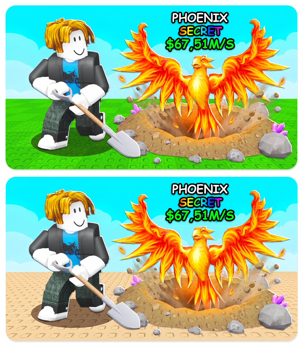 wes_gfx's tweet photo. Which one grabs your attention more? 👀

📩Looking to increase your CTR &amp; QPTR?
Commissions are open! DM on Discord (wes_gfx)

💖 &amp; 🔁 appreciated!
#Roblox #RobloxDev #RobloxGFX #RobloxArt https://t.co/Qkja0dhD4O