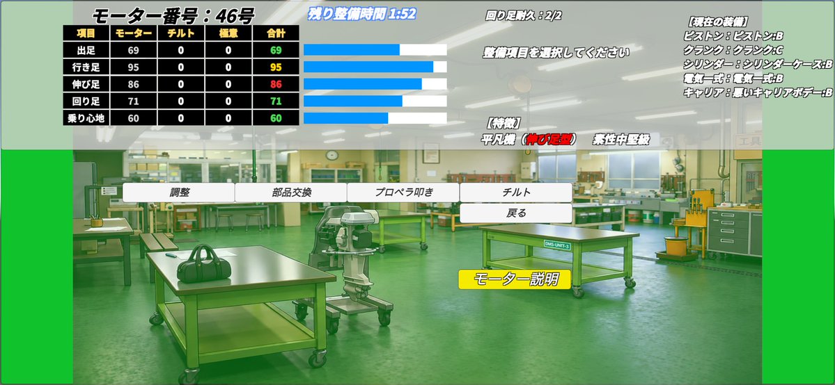 ZS_VBoat's tweet photo. 【素性】
素性が悪いモーターは整備をしてもなかなか上積み出来ず、足が悪くなる事もあります整備せずレースに出た方が良い場合も

【機歴】
機歴を見ると前まで誰が乗っていたモーターなのか確認できます
整備が上手い選手が乗った後はメモにどんな整備がされたか記入されます

ボートレースゲーム https://t.co/WmdrrLRprG
