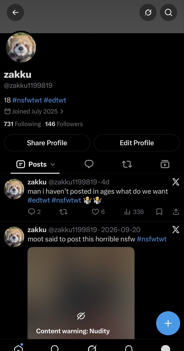 Zakkfury's tweet photo. elon slimed me but we back 😭🫡 #edtwt #nsfwtwt https://t.co/bi8fFozmb4