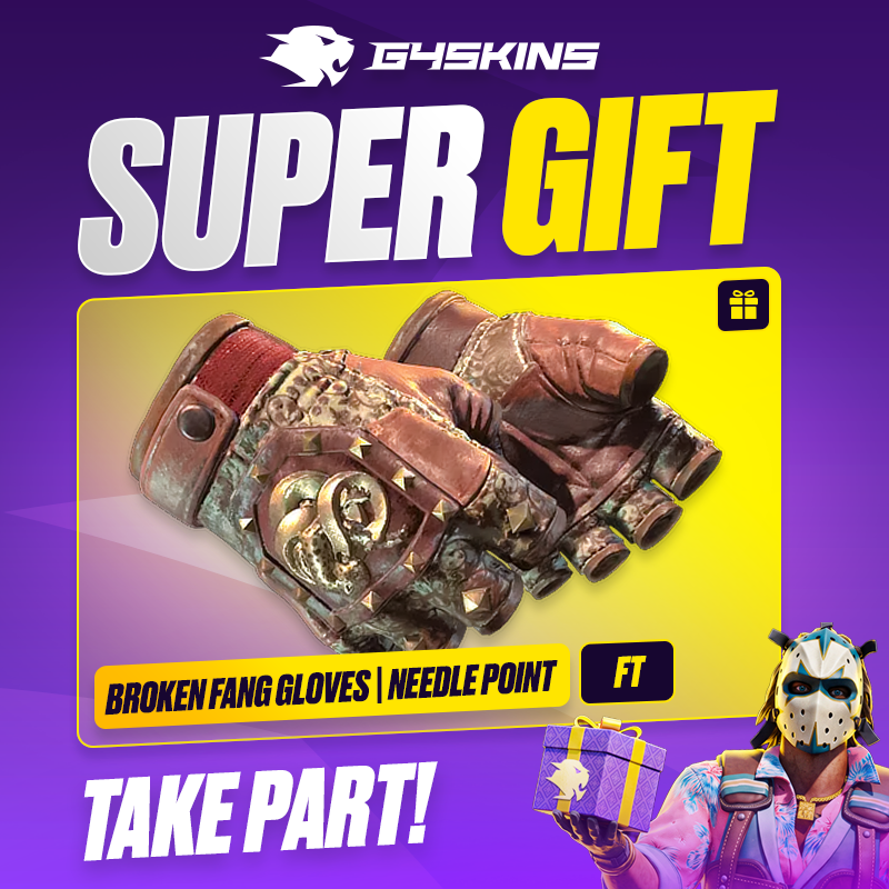 g4skinsdotcom's tweet photo. Super gift with G4Skins!🎉
💚BROKEN FANG GLOVES | NEEDLE POINT (Field Tested)💚

To enter:
✅ Follow @g4skinsdotcom
✅ Like + RT
✅ Tag 2 friends

📅 Results on October 2. Good luck!

#supergift #gift #skin #g4skins #csgo #counterstrike #counterstrike2 #free #freeskin #cs #cs2 https://t.co/gKvFQEyfGH
