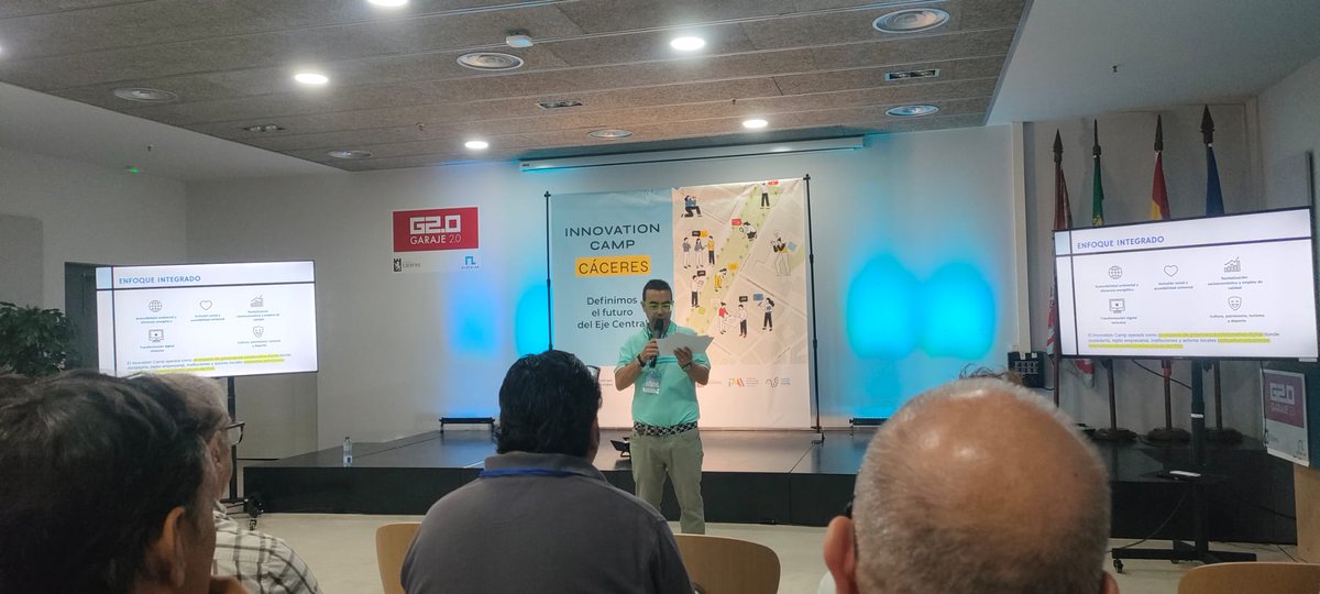 INTROMAC's tweet photo. @INTROMAC  asiste al Innovation Camp de Cáceres, organizado por el equipo de Agenda Urbana del Ayuntamiento de Cáceres @Ayto_Caceres  #participacion_ciudadana #innovacion_urbana https://t.co/4qEPEZOsNi