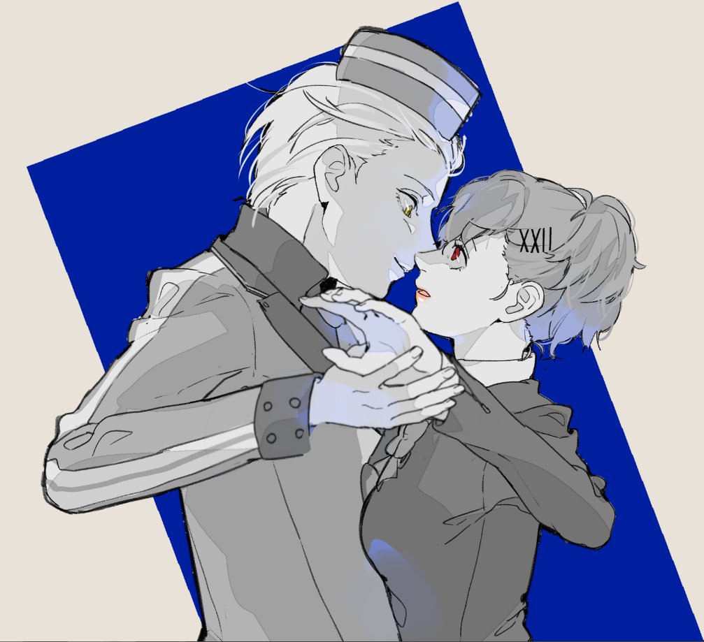 ushi__da's tweet photo. 手袋を捨てて手を引くテオが描きたかったんだけど不穏な感じになってしまったテオハム https://t.co/xgwEiEYlL8