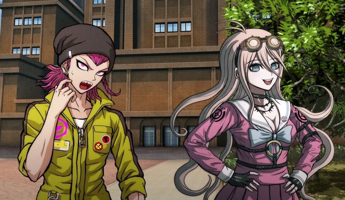 Frosty_Iruma's tweet photo. This relationship is crazy because Kazuichi kinda out-freaks Miu… Miu kind of larps being a pervert sometimes, she gets all nervous from hand holding and compliments meanwhile Kazuichi is over here talking about wanting to examine a girls’ bone structure as a kink https://t.co/Us0zxtn8Qb