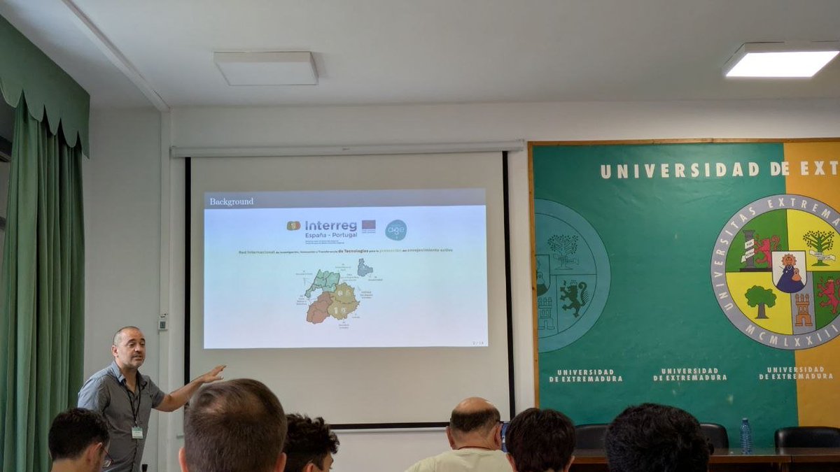 EuroAGE2's tweet photo. #EuroAGEplus @poctep está presente en el XX Workshop on Physical Agents #waf2026 en Jarandilla de la Vera #robotica #social #aging @RoboLab_UEx @upguarda @UCoimbra_Rsrch https://t.co/0EkCYwptu0 https://t.co/kklJ43rM6o