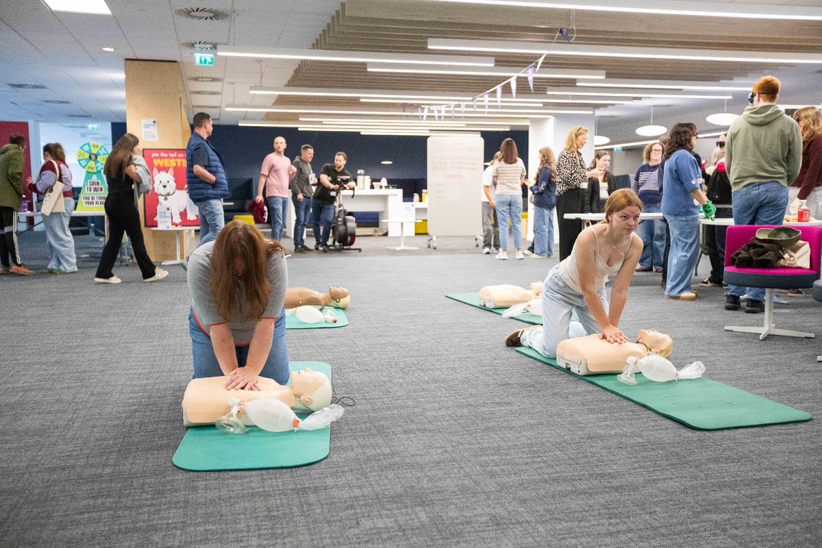 UniWestScotland's tweet photo. Our Immersive Zones are a brand new addition to our 2026 Open Days! Get ready for hands-on challenges and interactive demonstrations that bring learning at UWS to life.

Book your place:
⭐ Ayr, 7 Oct
⭐ Dumfries, 8 Oct
⭐ Paisley, 17 Oct

🔗 https://t.co/bRuab0Re4T https://t.co/zWNnE9aKv0