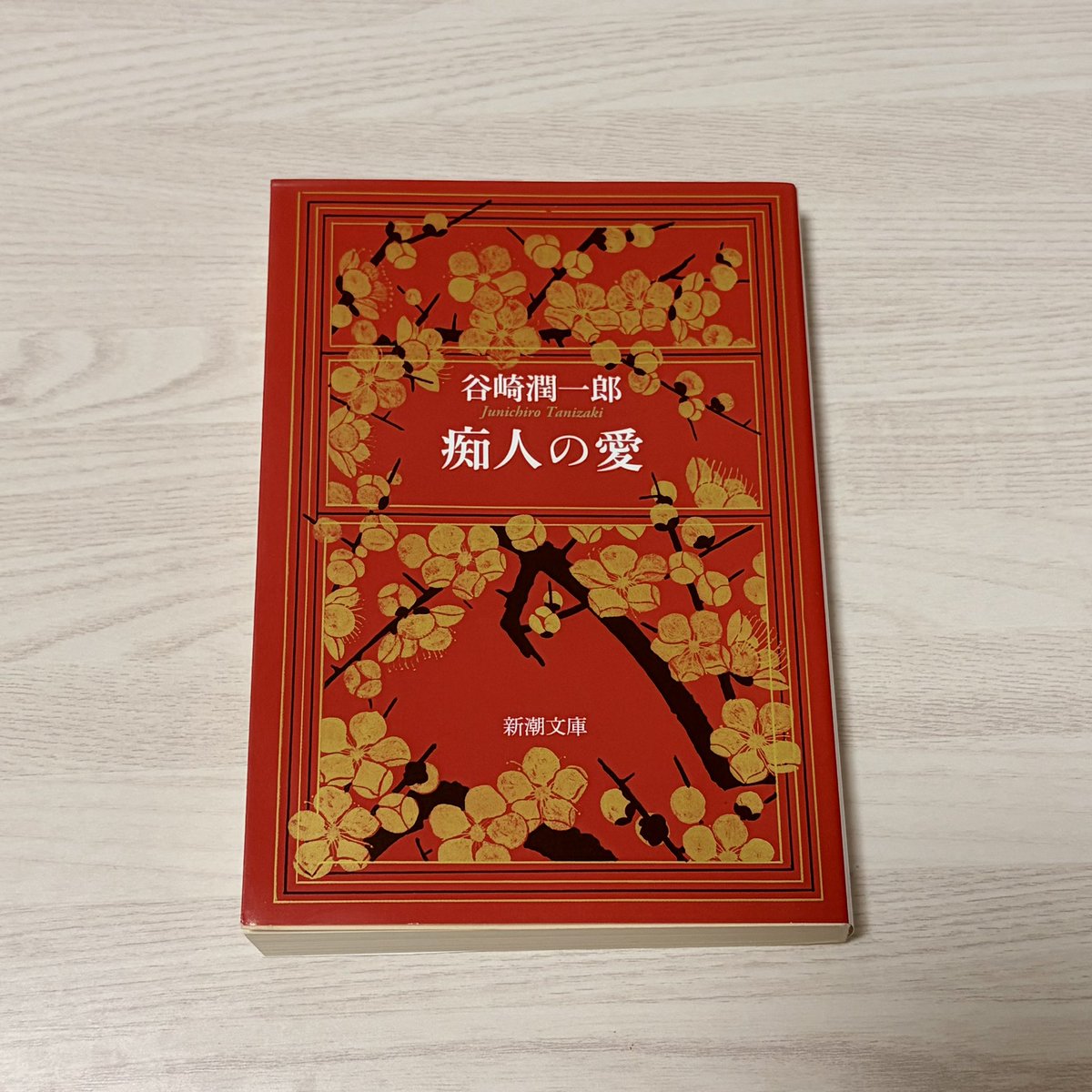 mentaco's tweet photo. 痴人の愛、読了❣️❣️❣️ https://t.co/maCvdVOxV0