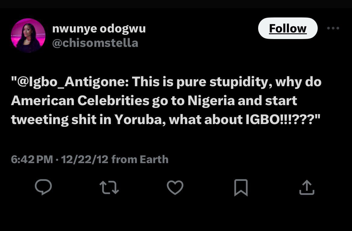 NoNonsensezone's tweet photo. AS A YORUBA PERSON JUST READ THROUGH THIS TWEET THREAD 

“ CHECK THE DATES ON THE TWEETS “

This is how it used to be on Twitter: “ everyday Yoruba denigration 

Now they are crying that “ Yorubas used to be tolerant “? 

Because Yorubas stopped taking the disrespect from them. https://t.co/tvOX1zK9Z5