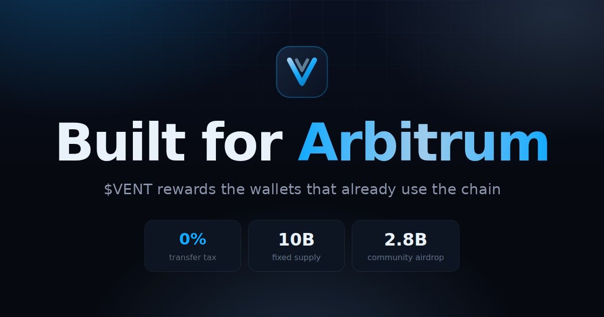 Cyb3rSynt4x's tweet photo. Don't check yet.

First, guess how much forgotten value is sitting in your wallet.

Got the number?

Now: $VENT

🔗 https://t.co/WKJfIVrfCP

Check it.

Then come back and reply with ONLY your result. 👇

$5?

$25?

$100+? 👀

Let's see who underestimated their wallet the hardest. https://t.co/heUnpdJrzv