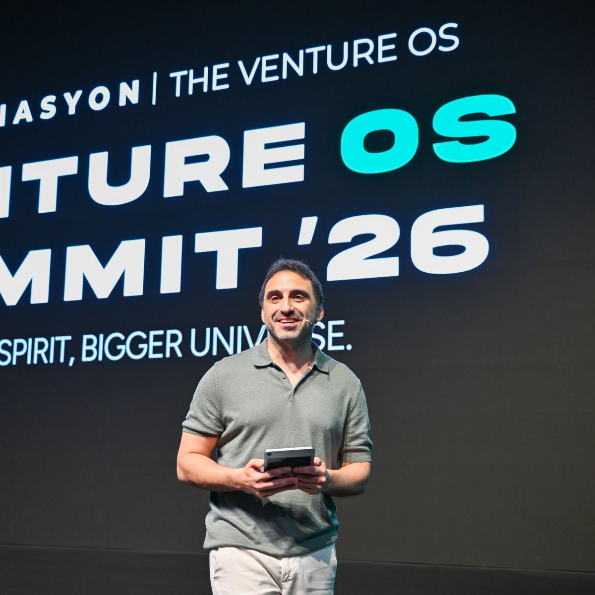 teknasyon's tweet photo. The "State of the Venture OS" session has just kicked off at Venture OS Summit '26.
Dilara Rassad Alkoç and Onur Kurugöl are discussing where the Venture OS stands today and where it's headed next.
#VentureOSSummit26 https://t.co/TMAc3lVCQc