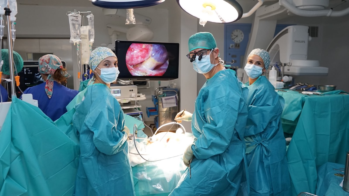 RuberInter's tweet photo. Lanzamos un programa de cirugía mínimamente invasiva que evita abrir el esternón para operar la válvula mitral. Los profesionales de nuestro Servicio de Cirugía Cardiaca explican sus características #DíaMundialDelCorazón

🔗 https://t.co/lLIwXcy8bO https://t.co/wUhqlXmNKs