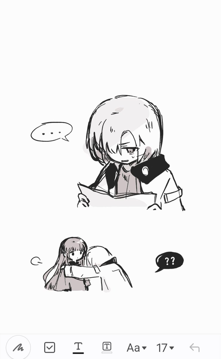 j_the_cat_'s tweet photo. 練習！
（臨摹自：夜の羊雲／原作品：少女星間漂流記） https://t.co/LAqGnAOx0V