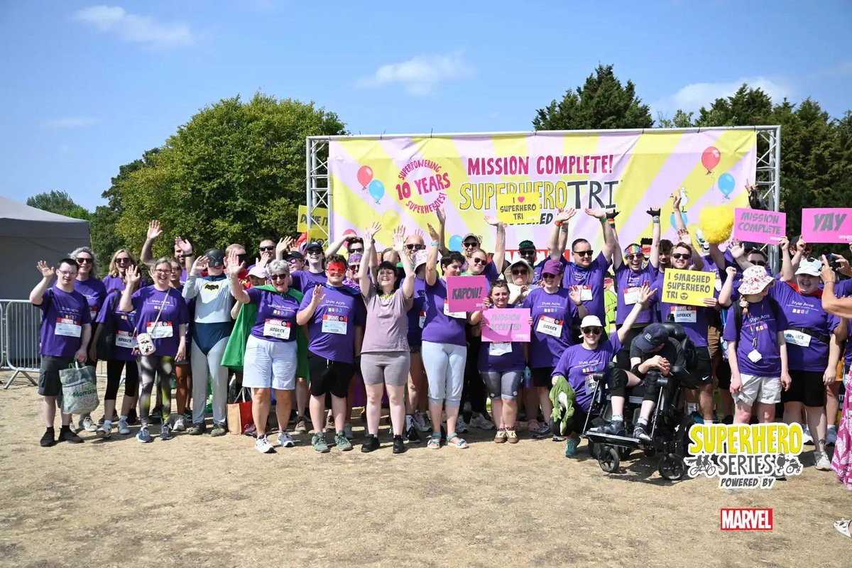 SuperheroTri's tweet photo. It’s Charity Tuesday, &amp; today we’re celebrating our amazing Superhero Series Charity Friend, Style Acre!

A huge SUPER thank you to Style Acre for being part of our Superhero Series community, helping us supercharge inclusion &amp; make these life changing missions possible! https://t.co/y5M0NxeFn8