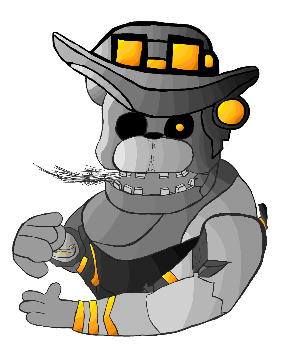 RPandax3z's tweet photo. Seeing as Fnaf collabed with Fortnite, I found this old drawing of mine from ages ago of this Freddy that I may as-well post #FNAF #Fortnite https://t.co/b9SD5Hv4Sq