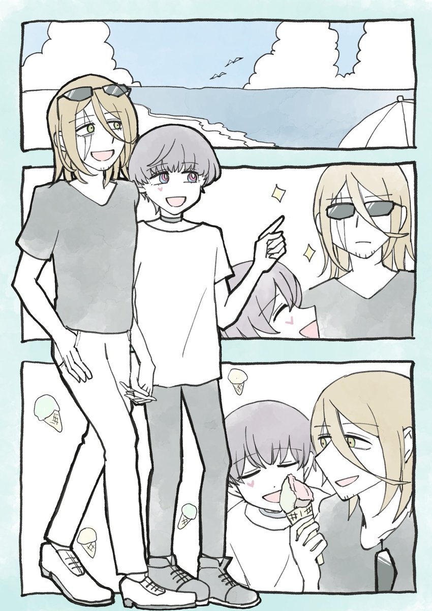 tottemo_kou's tweet photo. エアスケブ「（二人で）行きたいところ」
リクありがとうございました！ https://t.co/lDZpID51F0