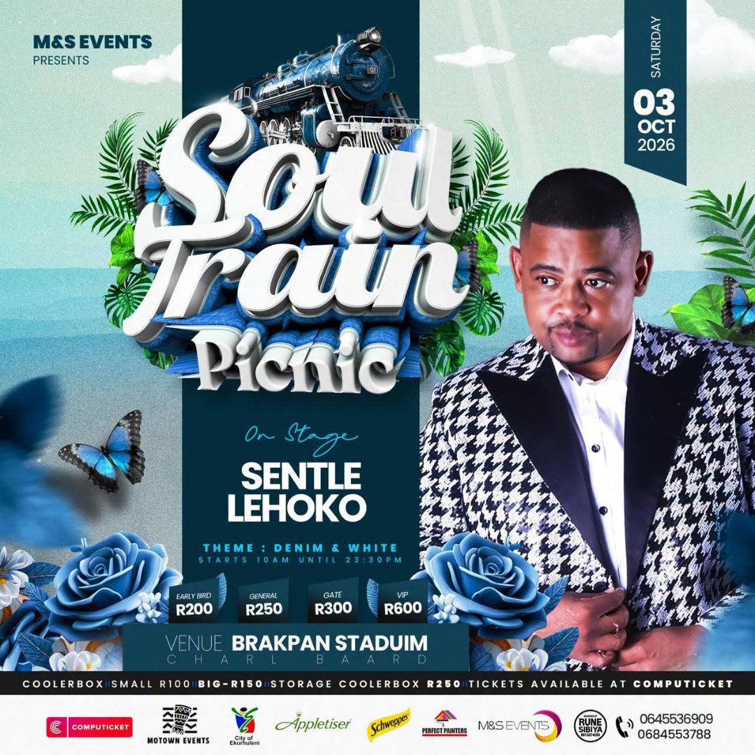 Computicket's tweet photo. 🧺☀️ BRAKPAN, WHO ARE YOU BRINGING?It starts as a quiet afternoon on the grass… until someone requests one song. 😂🔥
🔗 https://t.co/G7Lipu495B
📍 Brakpan
🗓️ 3 Oct
💰 From R250
#Picnic #Soul #Brakpan #Gauteng #PicnicSA #Computicket https://t.co/nTnsTMu1Gv