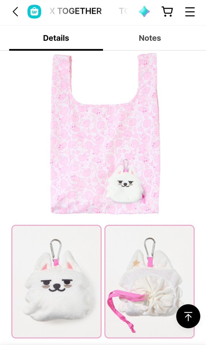 tyuniebin05's tweet photo. OMG THIS IS VERY USEFUL FOR ME!!! HAHAHAH FACE CHARM ECO BAG WAAAAH SO CUTE 🥺💕 https://t.co/uqvqU0K8bX