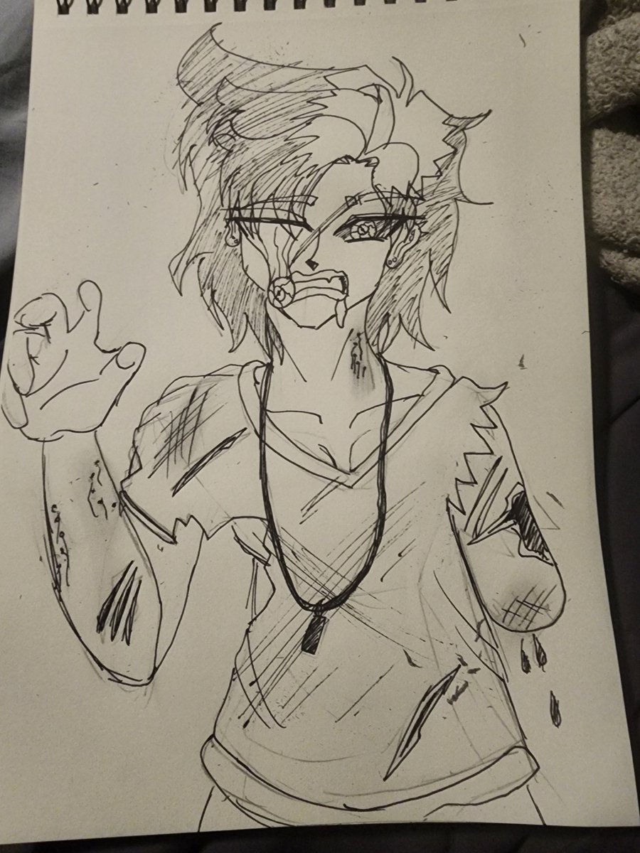 lover_tml's tweet photo. Zombie Zeke Sketch
#DanganronpaAntebellum #fanganronpa #drtwt #fanart #DRANTE https://t.co/IYCjeVHbD2