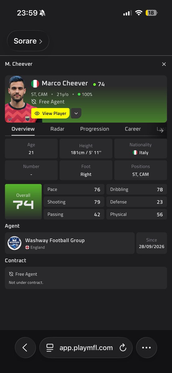 Washway09's tweet photo. Think I got lucky with my uncommon pack last night #playmfl https://t.co/hBLsyBNO7c