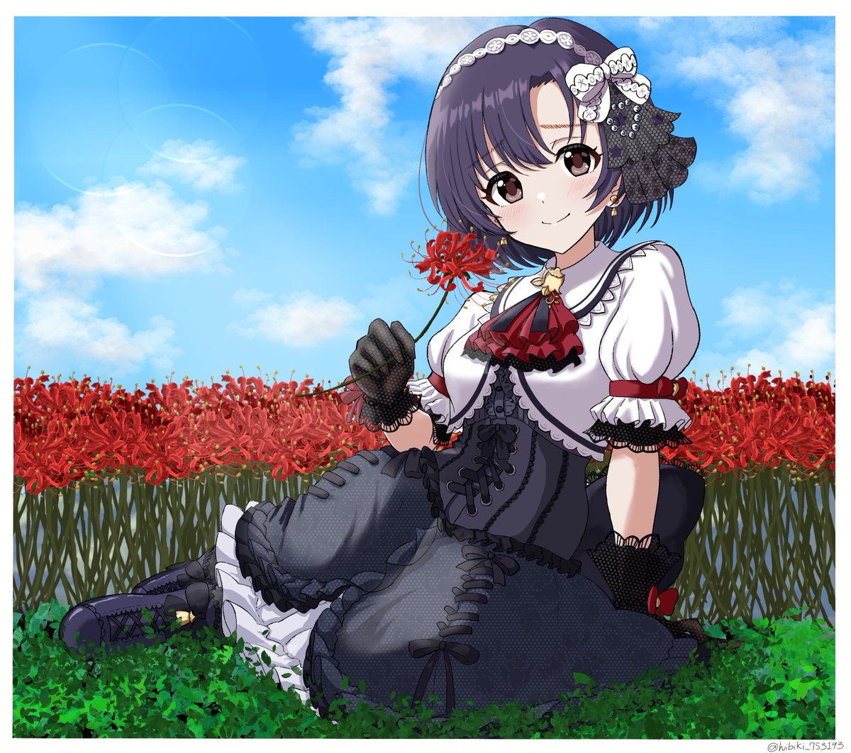 hibiki_753193's tweet photo. #ひびきのアイマスアイドル全員描けるかな
7人目は白菊ほたるさんを描いてみました https://t.co/o3GvPNUrtb