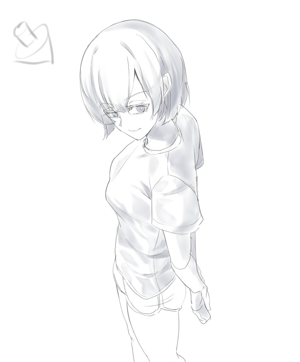 odoshi00's tweet photo. #PoseDoll の出力を使ってTシャツの練習。

デフォルトモデルは割としっかりめの体格なので、今回はオーバーサイズよりジャストサイズのTシャツの方がバランスよく見えました。

服ってデザイン単体だけじゃなくて、体格との相性でかなり印象が変わります。

肩幅や胸まわり、胴の厚みを見ながらシルエットを決めると、服の「似合う形」を考えやすそうですね