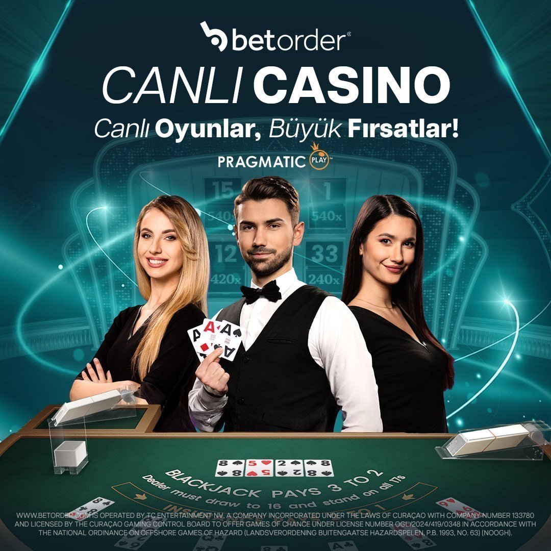 betorderoficial's tweet photo. ♦️Canlı casino deneyimini Betorder'da yaşayın! ♠️

Gerçek krupiyeler, gerçek zamanlı oyunlar ve büyük kazanç fırsatları seni bekliyor!

🔥Pragmatic Play kalitesiyle Blackjack, Rulet, Baccarat ve daha fazlası ile masadaki yerini hemen al!
https://t.co/BHt8nzF0SA https://t.co/iUrs0Nq8v9
