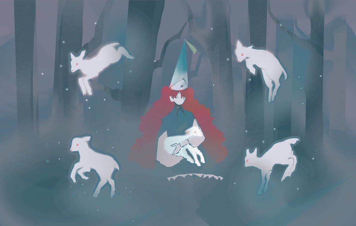 cho___mu's tweet photo. little lamb

#witchhatatelier #Δ帽子 https://t.co/N2fjMEh9T7
