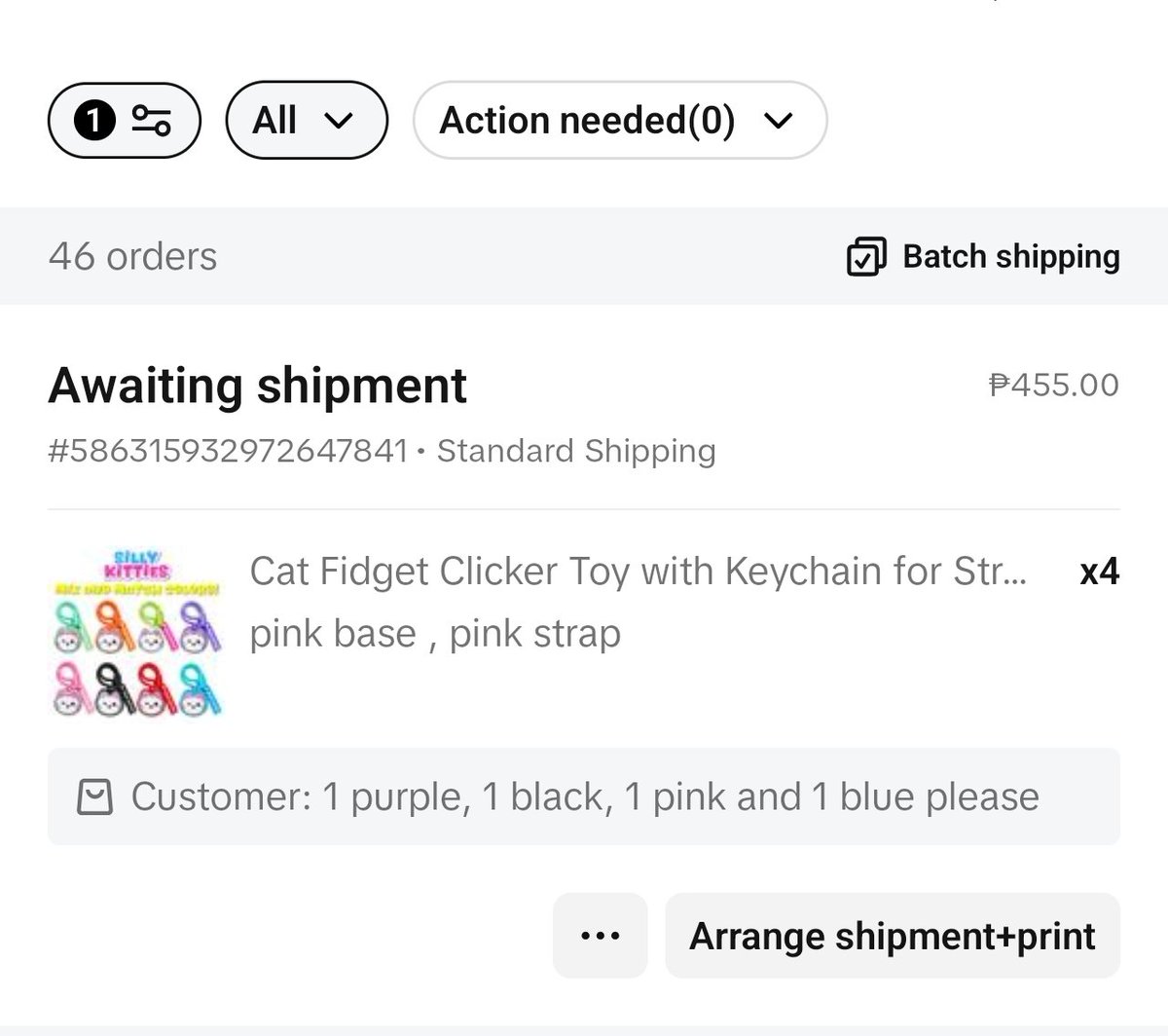 cagyjan1's tweet photo. One more order came in that counts by 4!

Thank you @adrianunlocked for the support. The Ronin community shows up!

We now have a total of 46 orders on TikTok alone. Some come from web3 users and some from completely new users. 

One a day is a good pace. 🤝 https://t.co/tPHXt0VKXY