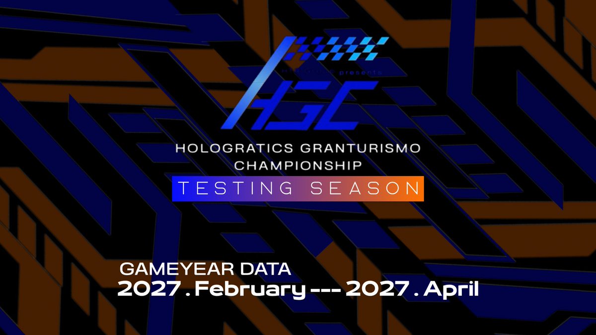 GT_HTRteam's tweet photo. [⬛️🟦 #HGC_GT7 🟦⬛️]
BIG ANNOUNCEMENT ( 2 / 2 )

HOLOGRATICS GRANTURISMO  CHAMPIONSHIP 
TESTING SEASON

Confirmed a Test Season.

#GT7
#HTRGT7 #HTJGT7 #LHTGT7 https://t.co/u01agB3GIt