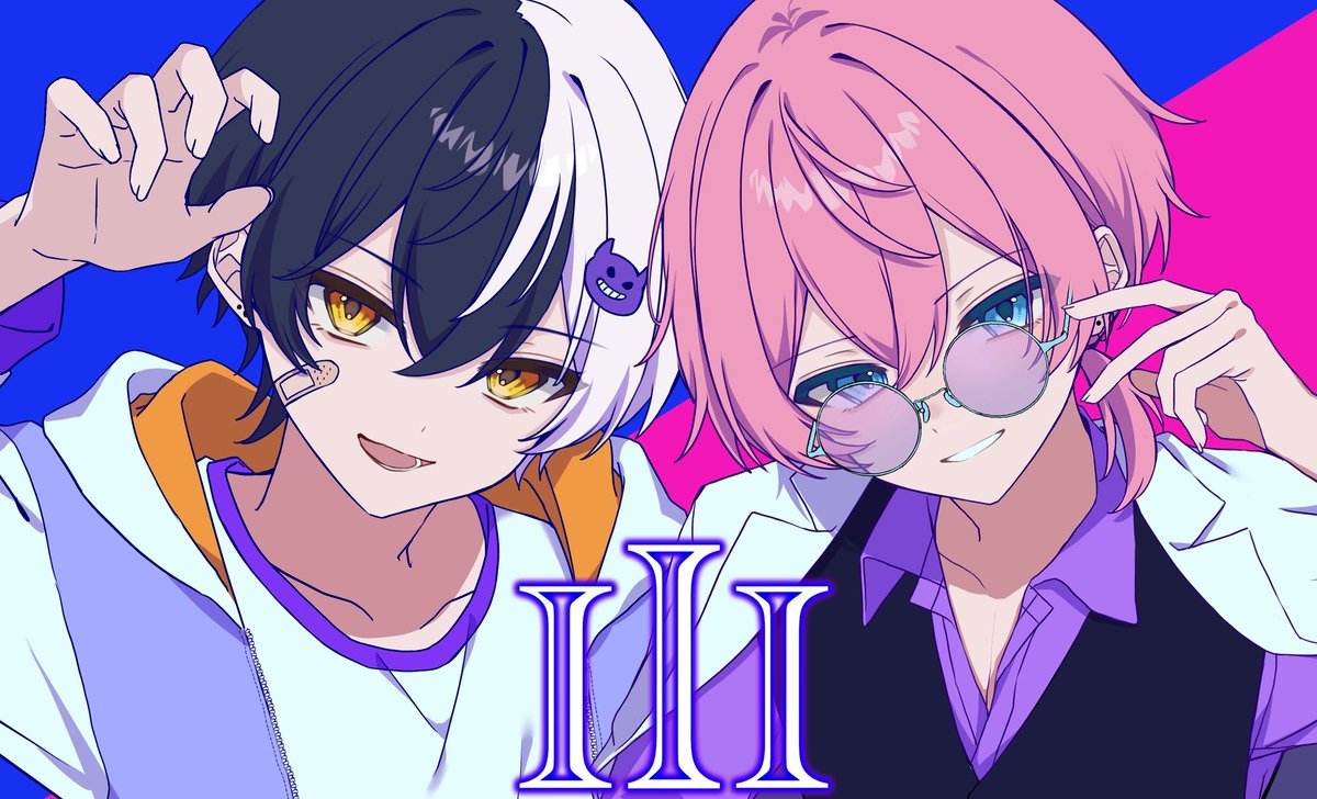 mazeta_sub's tweet photo. 💜まぜ太×けちゃ SPコラボ🩷

『III』歌ってみたがYouTubeに投稿されました😈💜

アチチな2人の歌声、たくさん聴いてくれ🔥

好きなところコメントしてきて？
全部見に行く😎💜

https://t.co/zqsLCWbSTy https://t.co/QoPv74M95Z