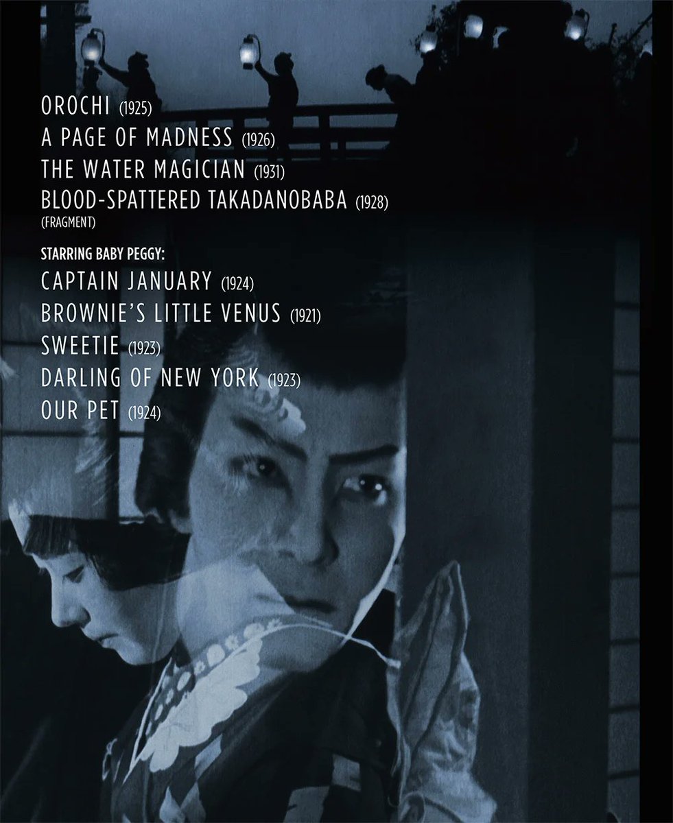 cinefilDVD's tweet photo. おおー、我らが日本の現役活動弁士たちのパフォーマンスと共に、サイレント映画の傑作群が４K UHD+ブルーレイのボックス・セットで！　『雄呂血』『狂った一頁』『瀧の白糸』『血煙高田の馬場』……この名作群がUHDで手に入るなんて！ https://t.co/zWMQAIFCQR
