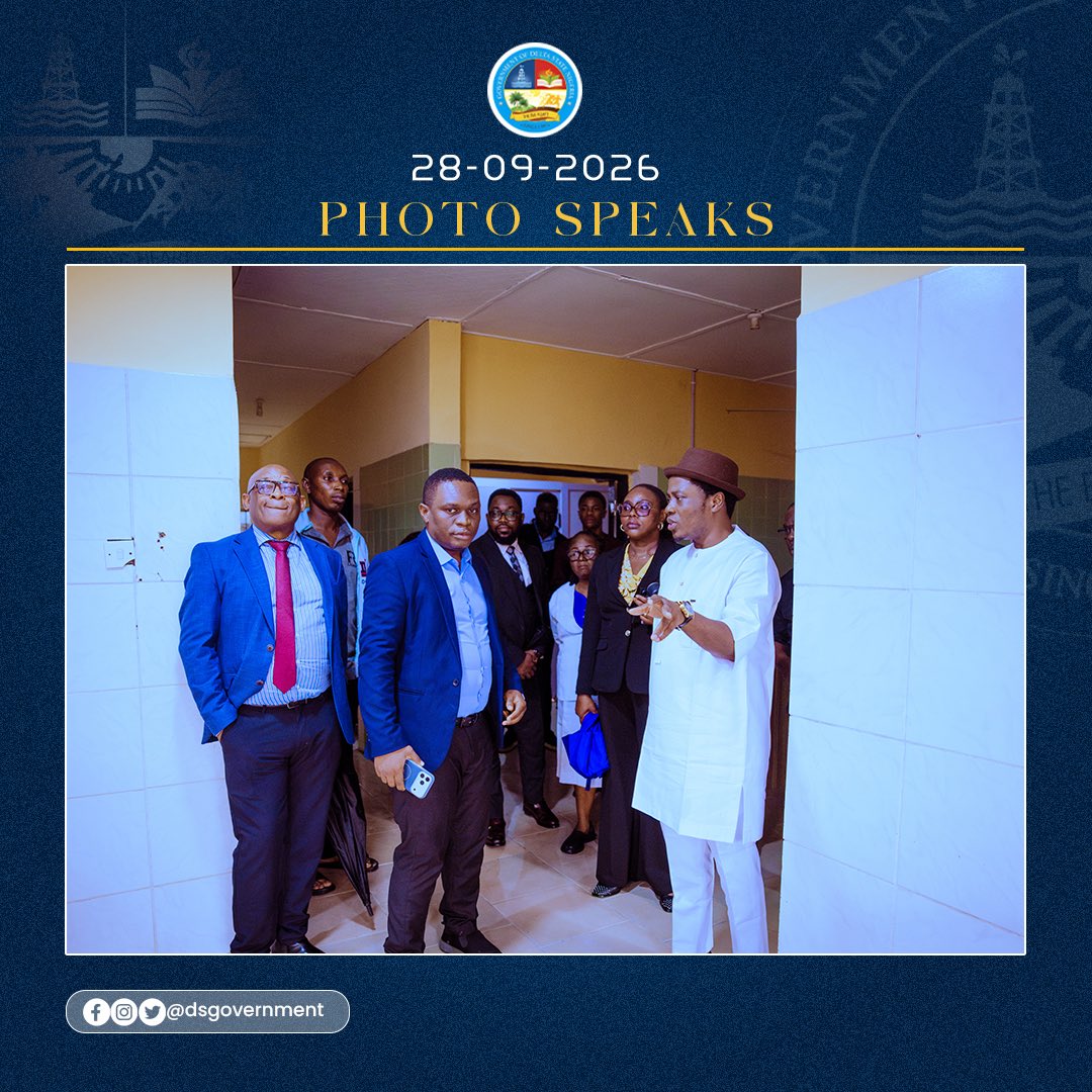 DSGovernment's tweet photo. Delta State Government is strengthening specialist healthcare services at Central Hospital, Warri, with the ongoing deployment of modern diagnostic and critical care equipment.

The State Commissioner for Health, Dr Joseph Onojaeme, disclosed this during an inspection of the hospital, where he assessed the newly installed MRI, CT scan, dialysis unit and Intensive Care Unit.

He said the 1.5 Tesla MRI is already operational, with a lumbar scan successfully conducted during the inspection, and is expected to be opened to patients by Wednesday next week. The service, he added, will be offered at regulated rates to make it more affordable.

Dr Onojaeme further disclosed that the CT scan and dialysis unit are functioning, while the ICU is about 90 per cent ready following the procurement of ventilators and is expected to become operational within the next two weeks.

He explained that beyond providing the equipment, the State Government is putting measures in place to sustain them, with 30 per cent of revenue generated from the MRI, CT scan and dialysis services to be retained as a revolving maintenance fund.

According to him, the arrangement will support continuous maintenance of the equipment and reduce reliance on government funding for their upkeep after the warranty period, ensuring that the investments continue to provide quality healthcare services to Deltans.