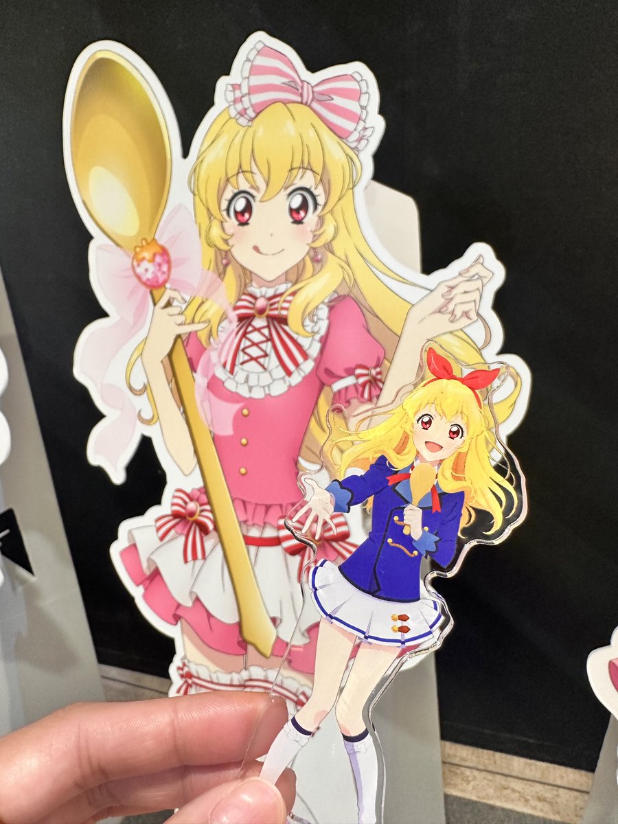 wachiIchigo's tweet photo. 東京のアイカツカフェ🪽🩷️🩵

パンケーキは甘くて美味しかった♪ドリンクも最高でし���✨️

#アイカツ https://t.co/10ZluGAYTT